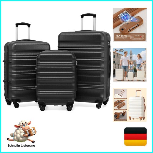 Coolife valigia rigida trolley - rigida,