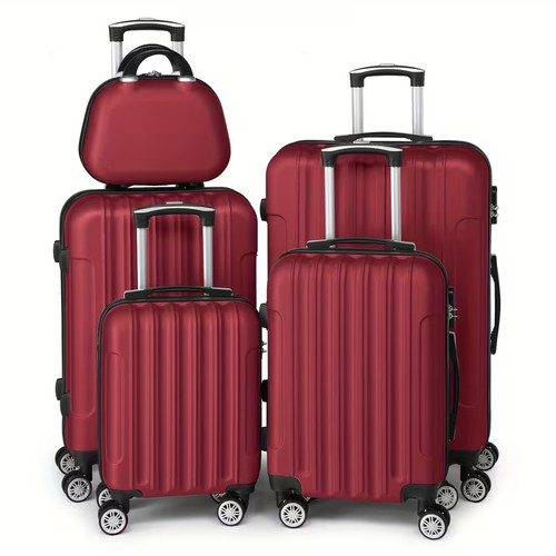 Valigie con ruote gomiti set - valigie,